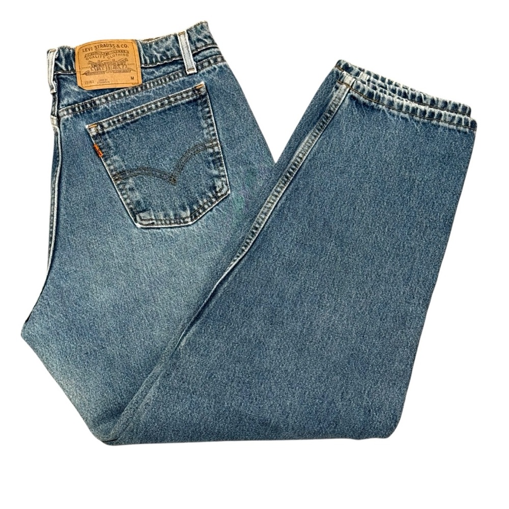 Vintage Levi's 960 loose fit straight leg jeans womens 16 Made in USA